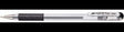 Pentel Gelroller Hybrid Gel Grip K116-A 0,3 mm schwarz – Geltintenroller mit transparenter Schaft