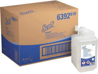 Scott Handdesinfektionsschaum Control 6392 mit Alkohol 1l – dermatologisch getestet, bakterizid & viruzid