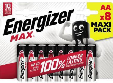 Energizer Max AA Mignon LR6 Alkaline Batterien 4er-Pack – PowerSeal Technologie