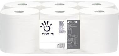PAPERNET Handtuchrolle 20 cm x 274 m, 1-lagig, weiß, 100 % recycelt, 6 Rollen/Pack