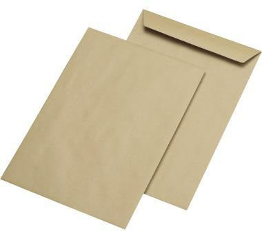 MAILmedia Versandtasche DIN B4 ohne Fenster 110 g/m² Natronpapier 100 % recycelt braun 250 St./Pack.