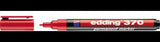 edding Permanentmarker 370 schwarz 1 mm Rundspitze nachfüllbar – wisch- & wasserfest