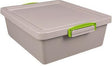 Really Useful Box Aufbewahrungsbox 10,5 l nestbar – taubengrau, 100 % recycelt, DIN A4