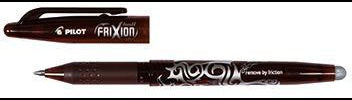 PILOT FriXion Ball Tintenroller 0,4 mm schwarz – radierbarer Tintenroller mit Kappenmodell