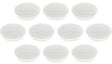 magnetoplan Magnet Discofix Junior 34 mm weiß 10 Stück – Hohe Haftkraft für Whiteboards & Präsentationstafeln