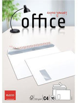 ELCO Briefumschlag Office 7447612 C4 oF hk weiß 10 St./Pack. – DIN C4 Versandtasche mit Haftklebung