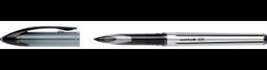 uni-ball Tintenroller AIR 145899 schwarz – Kratzfreies Schreiben mit variabler Linienbreite