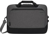 Targus Laptoptasche CypressEco TopLoad 15,6 Zoll Grau – Nachhaltige Notebooktasche aus recyceltem Material