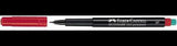 Faber-Castell MULTIMARK 1523 CD/DVD-Marker 0,4 mm schwarz – Folienstift mit Spezialradierer