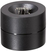 MAUL Klammernspender MAULpro 3012390 – 73x60mm, schwarz, mit Zentralmagnet