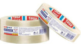 tesa Packband Monofilament 45902 25mm x 50m transparent – Reißfestes Premium-Filamentband