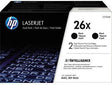 HP Toner CF226XD 26X Schwarz 2x 9.000 Seiten für LaserJet Pro M402/M426