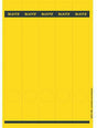 LEITZ Ordnerrückenetikett 16880015 schmal/lang 39 x 285 mm gelb 125 Stück