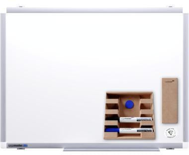 Legamaster Whiteboard PREMIUM PLUS 60x45 cm – Emaillierte Stahloberfläche, magnethaftend, inkl. Boardmarker