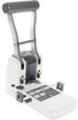 RAPESCO Blocklocher ECO P1100 – Kraftlocher für 100 Blatt, weiß