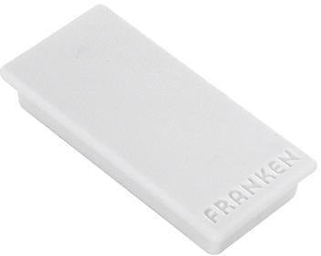 FRANKEN Haftmagnete HM2350 23x50 mm sortiert 10 Stück – Rechteckig, 1 kg Tragkraft