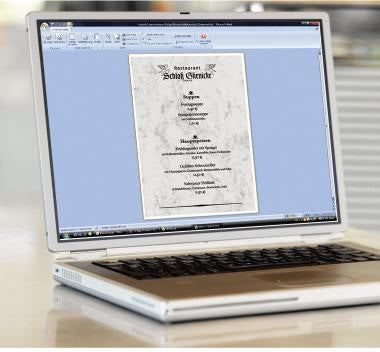 SIGEL Marmorpapier DP396 DIN A4 200g grau 50 Blatt – Edelkarton für Einladungen & Menükarten
