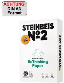 STEINBEIS Kopierpapier No. 2 Trend White A4 80 g/m² 500 Blatt 100 % recycelt