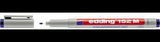 edding Folienschreiber 152 M – Non-Permanent Schwarz, 1 mm, feucht abwischbar