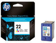 HP Tintenpatrone 22 C9352AE – Original Mehrfarbig, 5 ml, ca. 165 Seiten