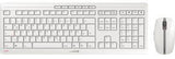 CHERRY STREAM DESKTOP Tastatur-Maus-Set – Kabellos, leise SX-Scherentechnologie, QWERTZ, Blauer Engel