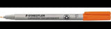 STAEDTLER Lumocolor 316-3 Folienstift non-permanent blau 0,6 mm – Made in Germany