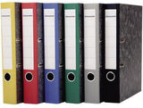Soennecken Ordner 3328 DIN A4 50mm Pappe rot – Raumspar-Schlitze & Blauer Engel
