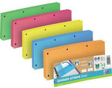 OXFORD Trennstreifen DUO 400013889, 160g Karton, blau, 60 St./Pack.