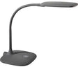 ALCO LED-Schreibtischleuchte 9082-29 grau – Flexibler Leuchtenarm, 3-fach-Dimmer, 4000K