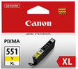 Canon Tintenpatrone CLI-551XL Y gelb 11ml – Original Canon Druckerpatrone