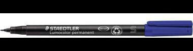 STAEDTLER Lumocolor permanent 313 Folienstift 0,4 mm rot – wisch- & wasserfest, nachfüllbar