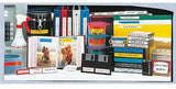 Brother Schriftbandkassette TC-491 | 9 mm x 7,7 m | laminiert | schwarz auf rot | P-touch