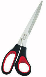 WEDO Universalschere 21 cm Edelstahl Softgriff schwarz/rot für Rechtshänder