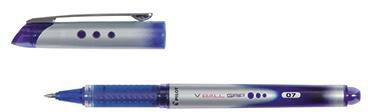 PILOT V-Ball Grip Tintenroller 0,4 mm Blau – Kontinuierlicher Tintenfluss mit ATT System