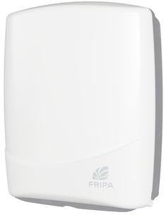 Fripa Handtuchspender 2340038 abschließbar Kunststoff weiß für Z/Z-Falz, V-Falz und C-Falz