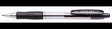PILOT Kugelschreiber SUPER GRIP M 2030001 0,4 mm schwarz – Dokumentenecht mit gummiertem Griff