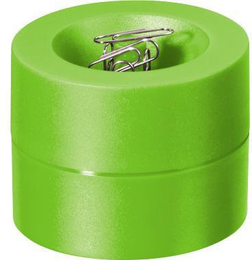 MAUL Klammernspender MAULpro 3012390 – 73x60mm, schwarz, mit Zentralmagnet
