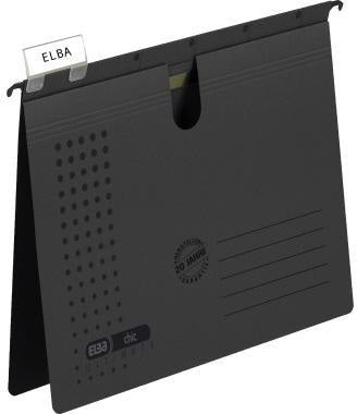 ELBA Hängehefter chic ULTIMATE DIN A4 Karton anthrazit 240 g/m²