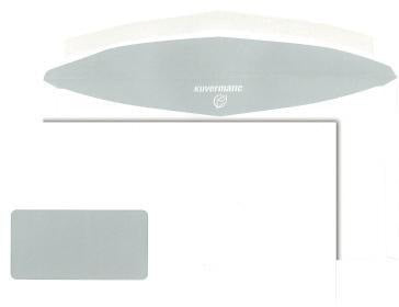 KUVERMATIC Kuvertierhülle Kompakt 120x235mm ohne Fenster 80g/m² weiß 1000 Stück