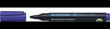 Schneider Permanentmarker Maxx 130 – 1-3 mm Rundspitze, schwarz, nachfüllbar