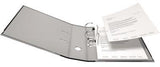 FALKEN Ordner Color Vegan 80 mm DIN A4 grau – PP-Kaschierung, Hebelmechanik, FSC