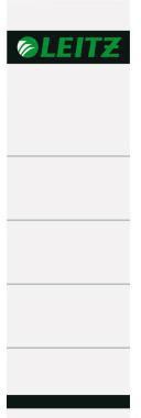 LEITZ Einsteckrückenschild 16070085 breit/kurz grau Karton 10 St./Pack.