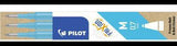 PILOT FriXion Ball Tintenrollermine BLS-FR7-S3 – 3er-Pack, thermosensitive Tinte, schwarz, 0,4 mm