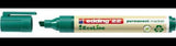 edding Permanentmarker 22 EcoLine mit Keilspitze 1-5 mm in Blau – Nachhaltiger Marker für fast alle Oberflächen