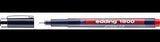 edding Feinschreiber 1800 profipen – 0,35 mm schwarz, metallgefasste Spitze für präzise Skizzen und Schablonen