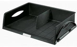 Leitz Briefablage Sorty Jumbo 52320095 DIN A3 quer Polystyrol schwarz inkl. Trennwand