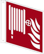 NEUTRALWARE Hinweisschild Löschschlauch ISO 7010/F002 200x200 mm Hart-PVC nachleuchtend