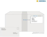 HERMA Universaletikett PREMIUM 4472, 78,7 x 139,7 mm, weiß, 400 Etiketten, A4, für Laserdrucker