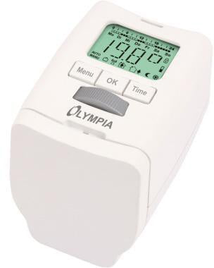 Olympia Heizungsregler HT 430-22 – Energiespar-Thermostat mit Wochenprogramm & Fenster-offen-Erkennung