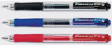 PENTEL Gelroller Hybrid Gel Grip K157 – 0,35 mm schwarz, Druckmechanik, Safety-Click